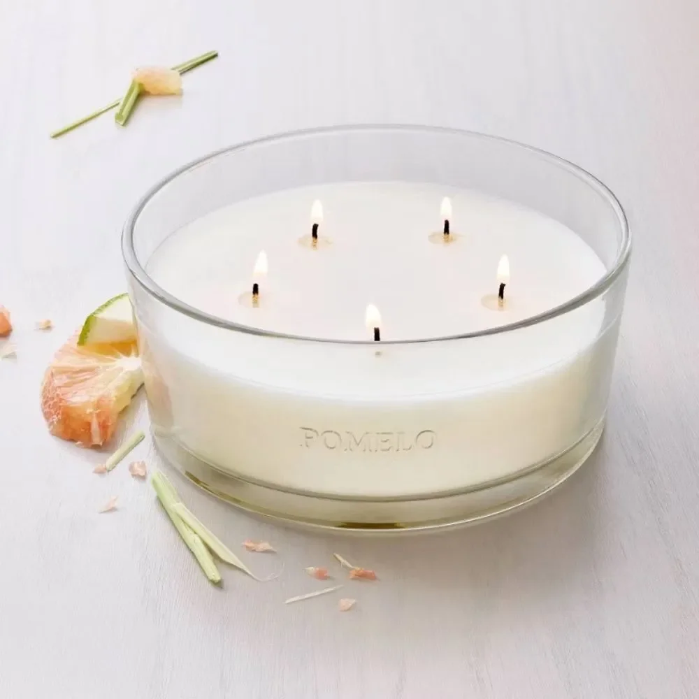 Hearth & Hand Pomelo Candle with Gold Lid